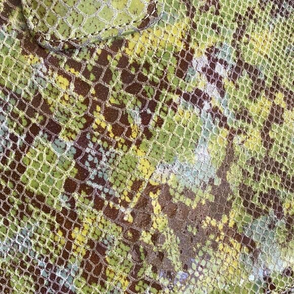 Maurizio Taiuti Italy Snakeskin Leather Clutch Bag - Picture 9 of 12